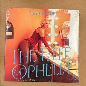 Taylor Swift - The Fate of Ophelia - Orange 7” Single Vinyl In Hand SEALED